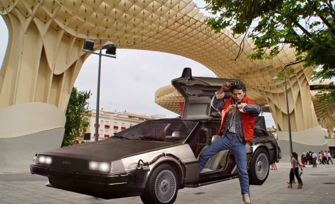 Regreso al futuro: Marty McFly en la Sevilla de 2015