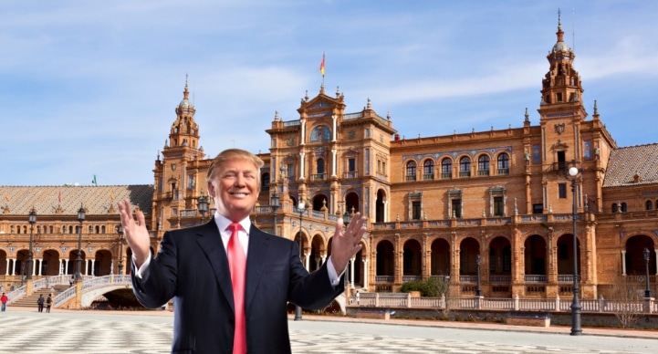 12 cosas que haría Donald Trump si fuera alcalde de Sevilla
