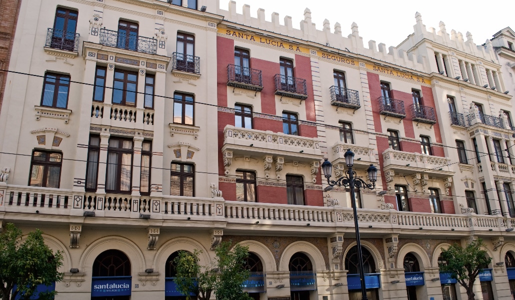 Edificios Avenida de la Constitución Sevilla