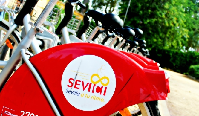 Llegan las bicis eléctricas a Sevilla