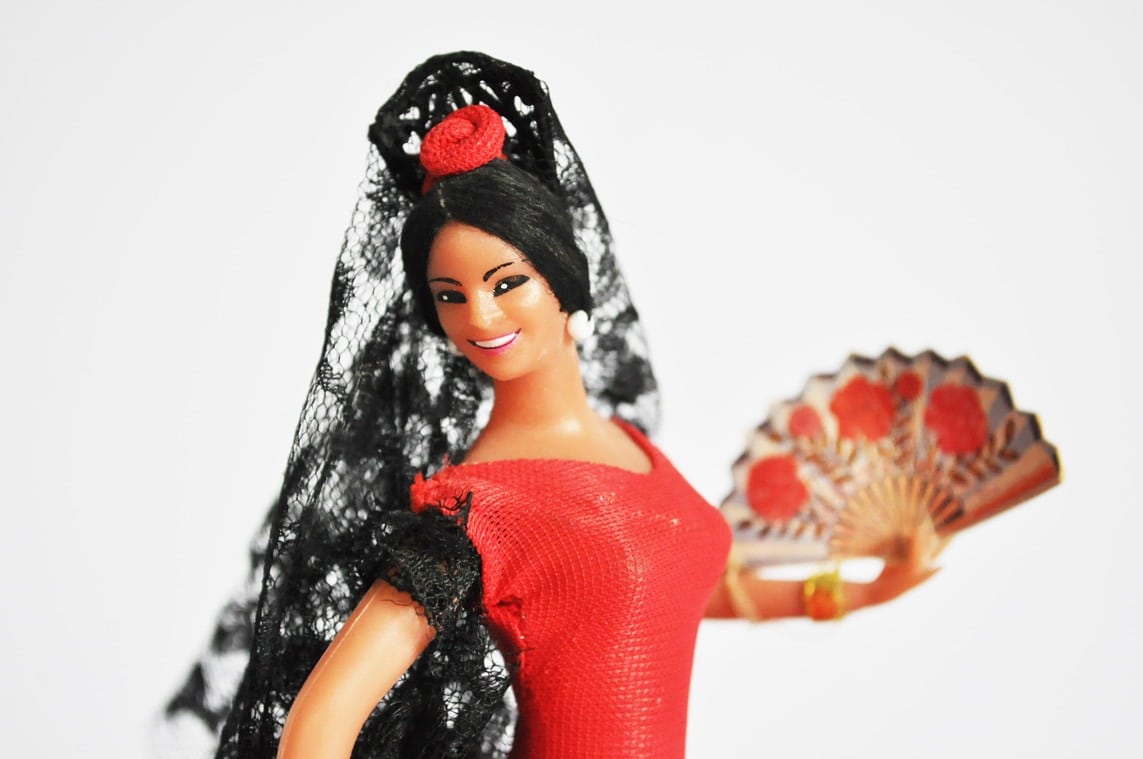 muñeca flamenca