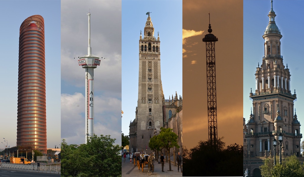 Los 10 edificios más altos de Sevilla