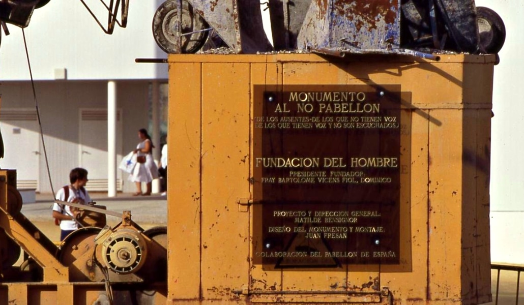 Monumento al No Pabellón: así se convirtió la Expo&#8217;92 en universal