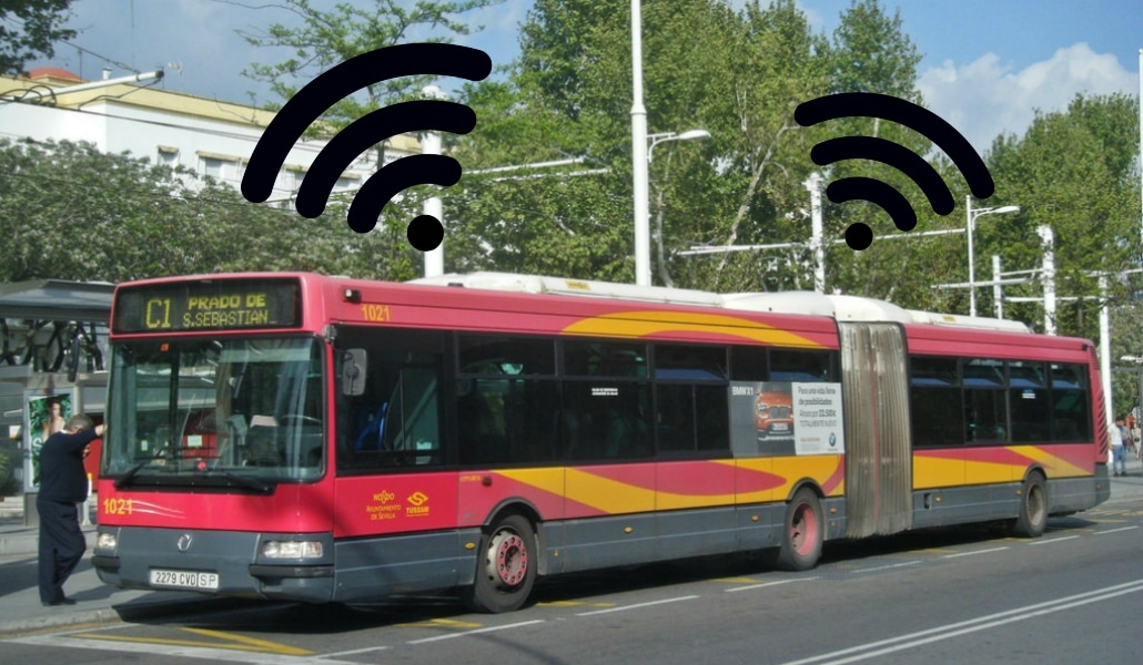 Los autobuses de Tussam tendrán wifi gratis