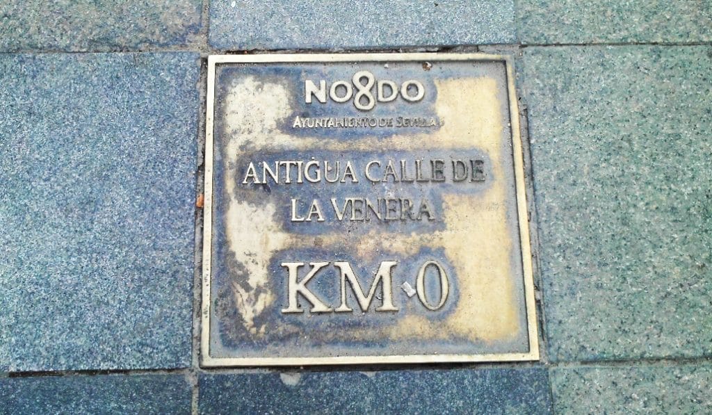 Sevilla también tiene un Kilómetro Cero