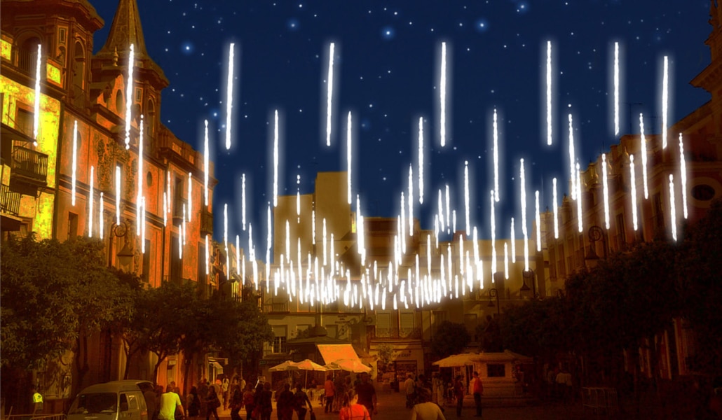 Sevilla contará con un 38% más de iluminación navideña