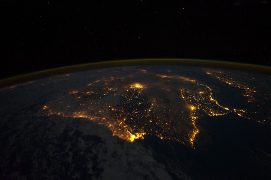 Andalucía desde el espacio NASA