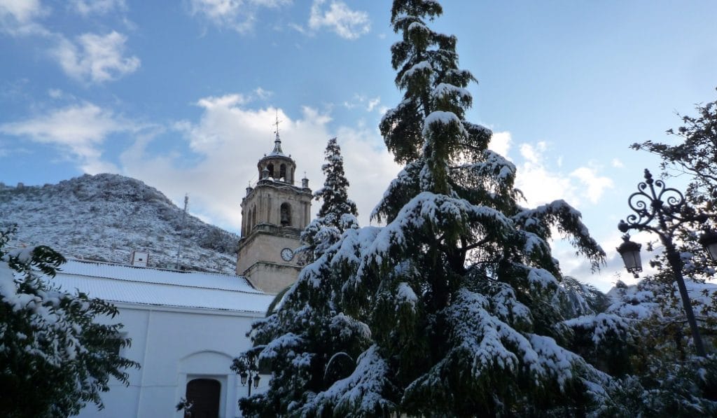 Las fotografías que prueban que Filomena sí ha traído nieve a Andalucía