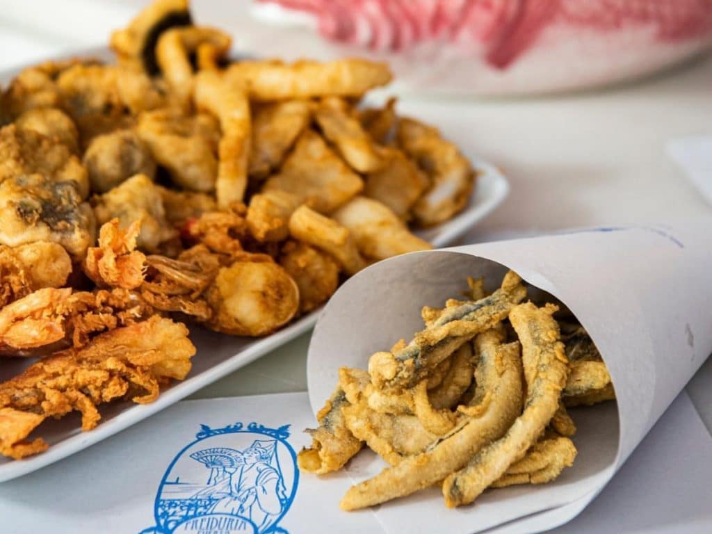 Tapas Sevilla fish fry