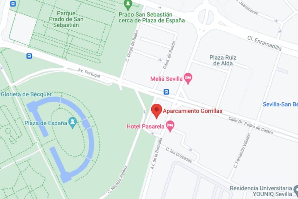 Google Maps nombra ‘Aparcamiento de gorrillas’ al descampado junto a Capitanía