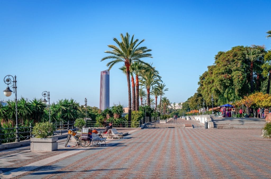 Sevilla tendrá una gran pérgola para refrescar y aportar sombra al Paseo Marqués de Contadero