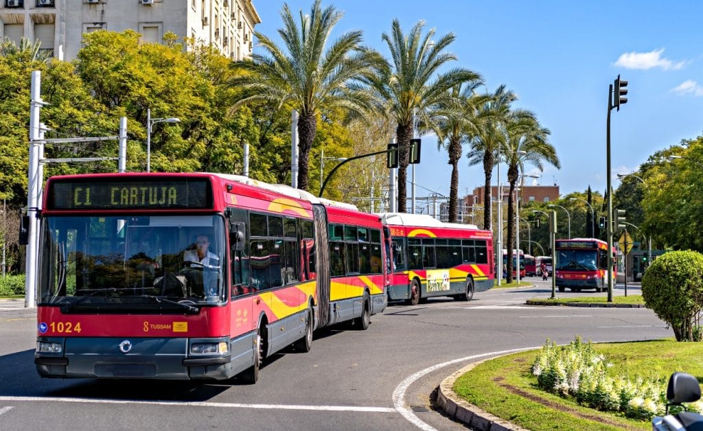 Tussam pago tarjeta Sevilla autobuses