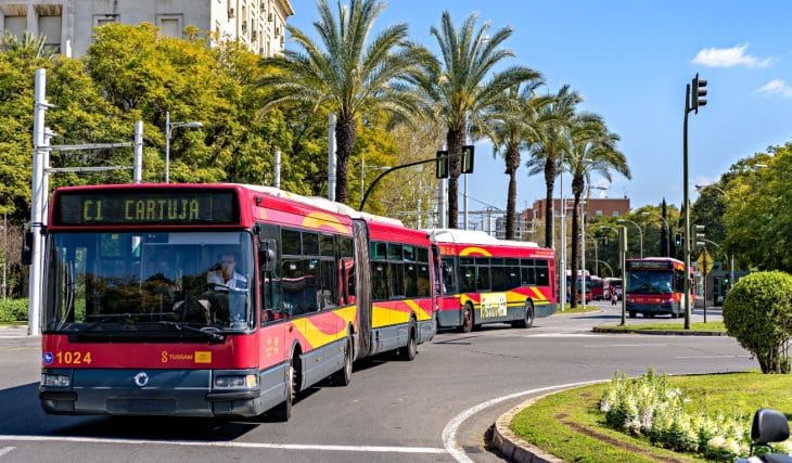 Tussam buses in Seville now accept payment by card