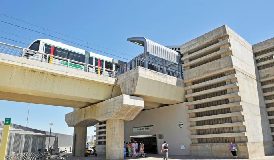 El metro de Sevilla es el que más crece en número de viajeros de España