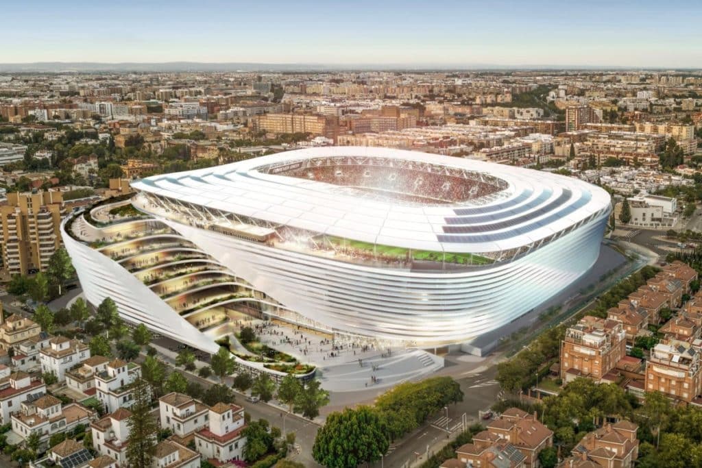 Nuevo estadio Benito Villamarín Real Betis Balompié