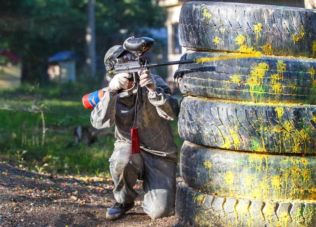 Paintball in the province of Seville