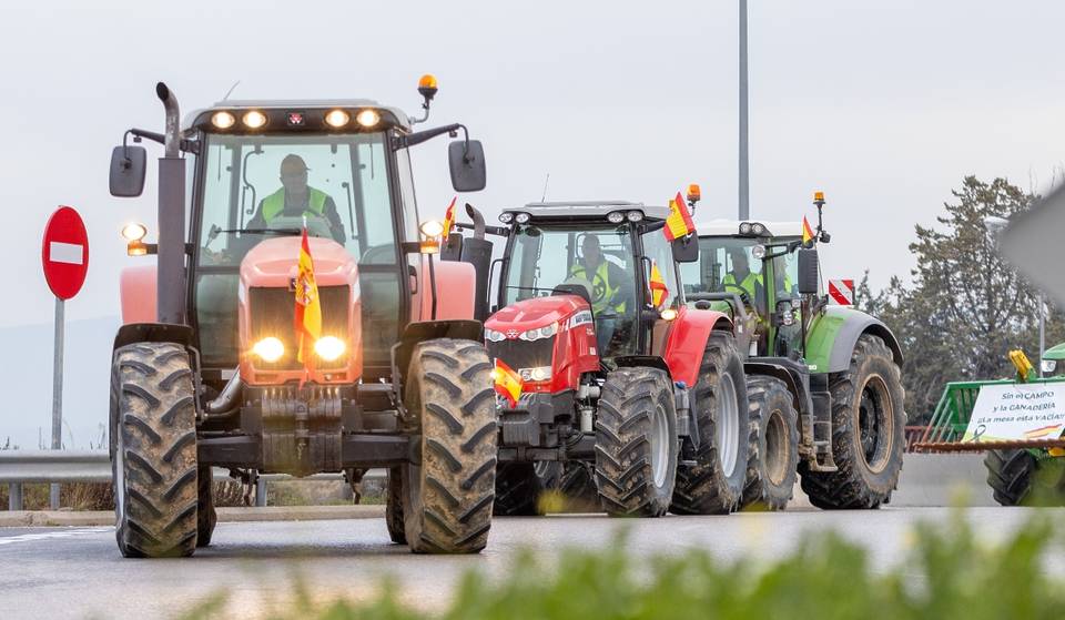 Tractorada de agricultores en Sevilla hoy: principales carreteras afectadas