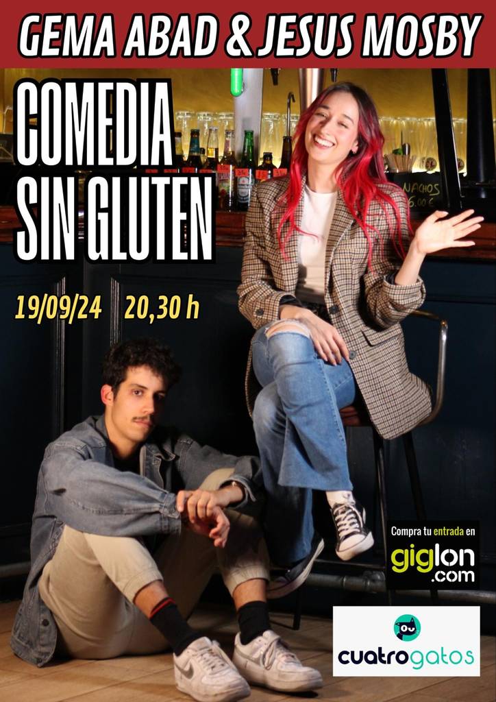 Comedia sin gluten eventos comedia y monólogos en Sevilla septiembre