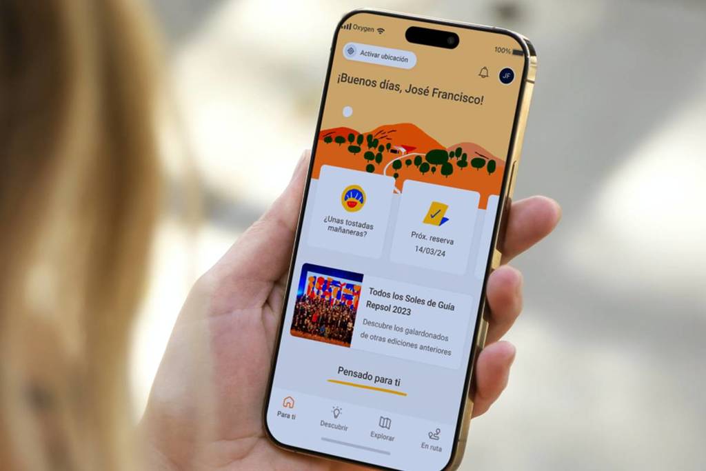 La app de Guía Repsol: una experiencia gastronómica y turística personalizada