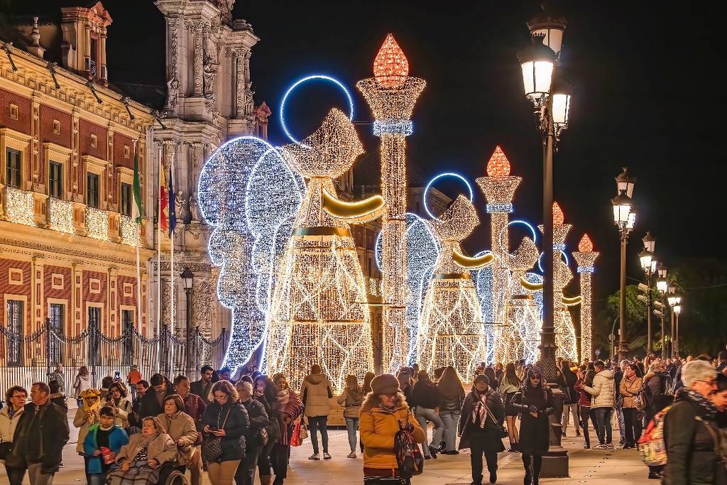 Christmas Lights Seville 2024 _ 2025